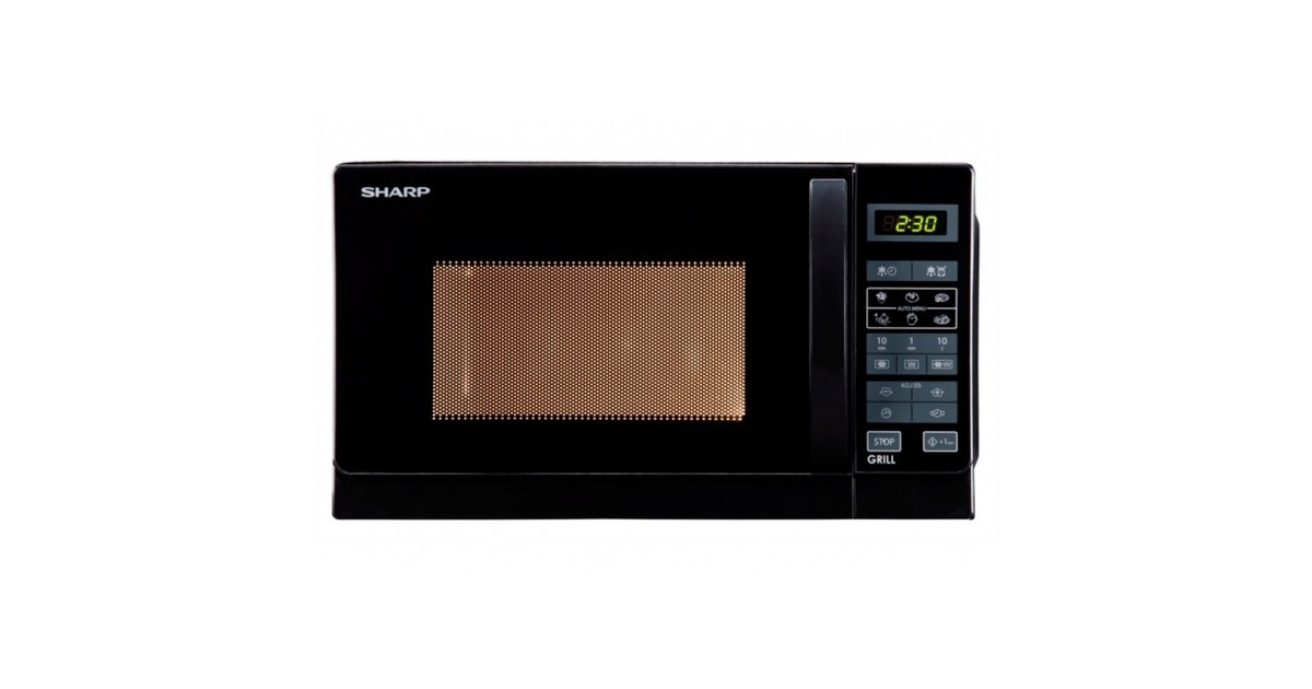 Sharp R-642BKW, Mikrowelle(schwarz)