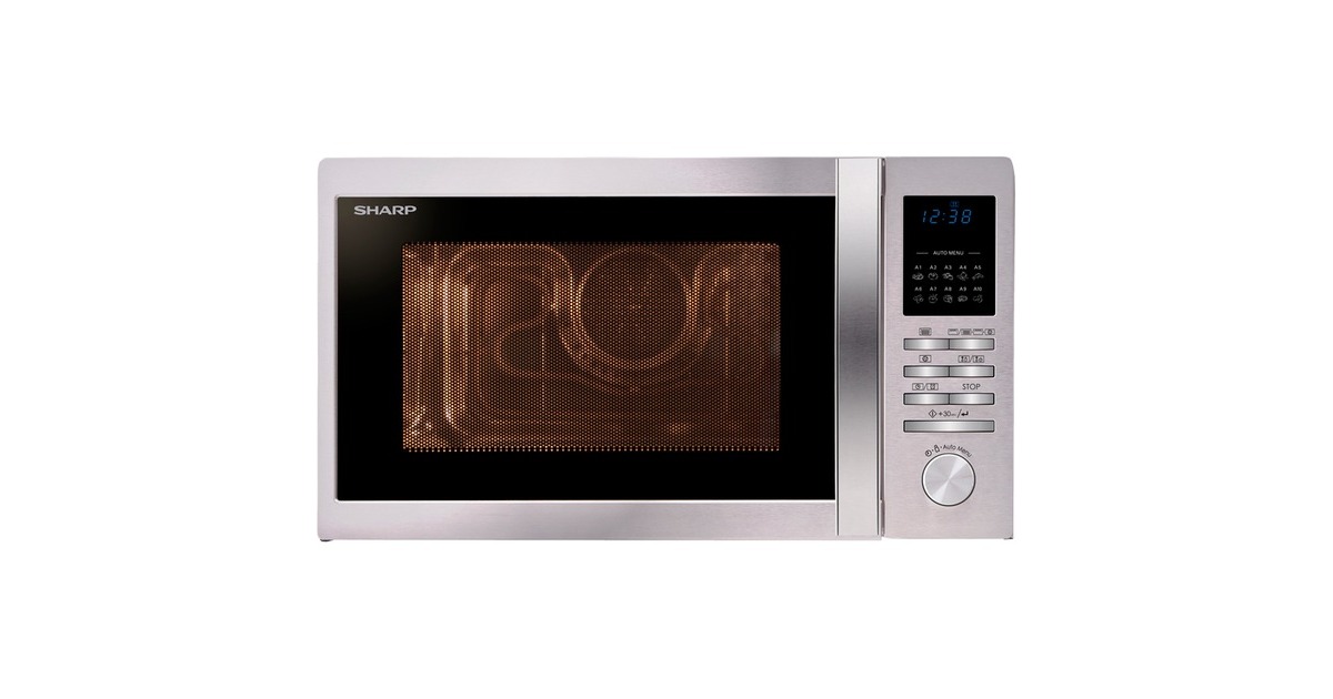 Sharp R-822STWE, Mikrowelle(edelstahl)