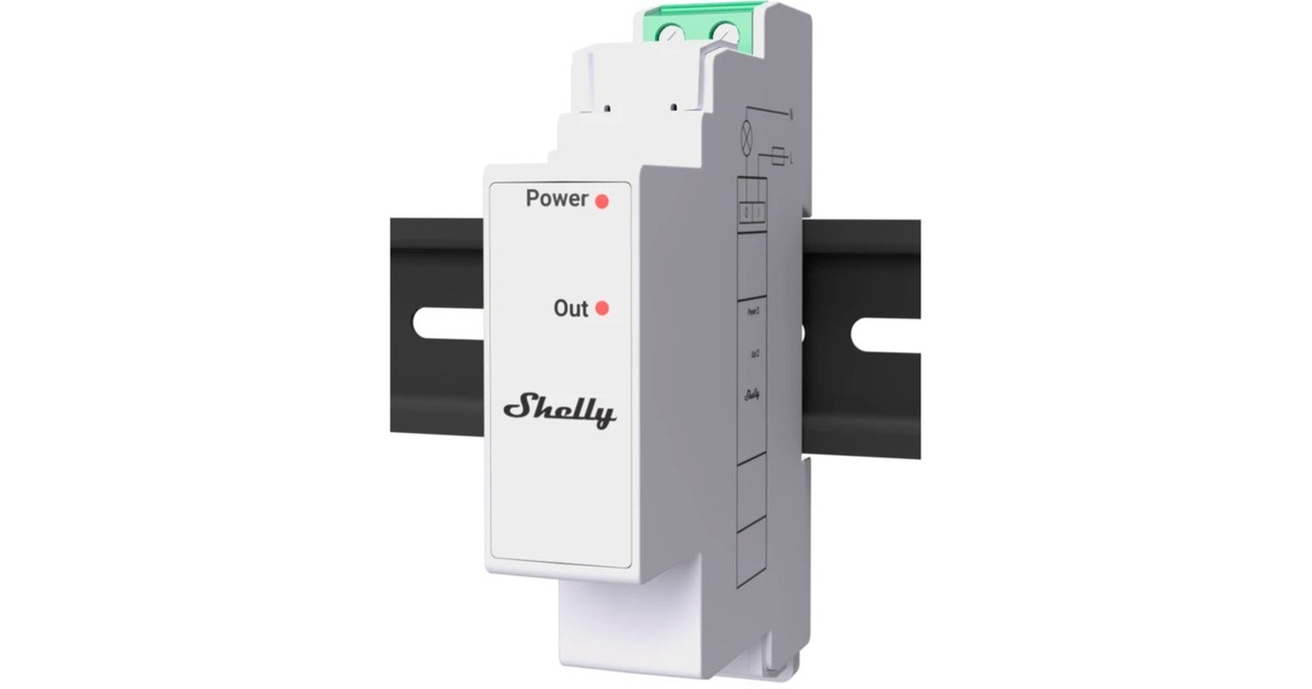 Shelly PRO 3EM 400А, Messgerät(weiß)