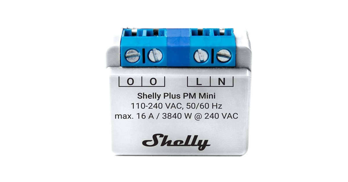 Shelly Plus PM Mini, Messgerät