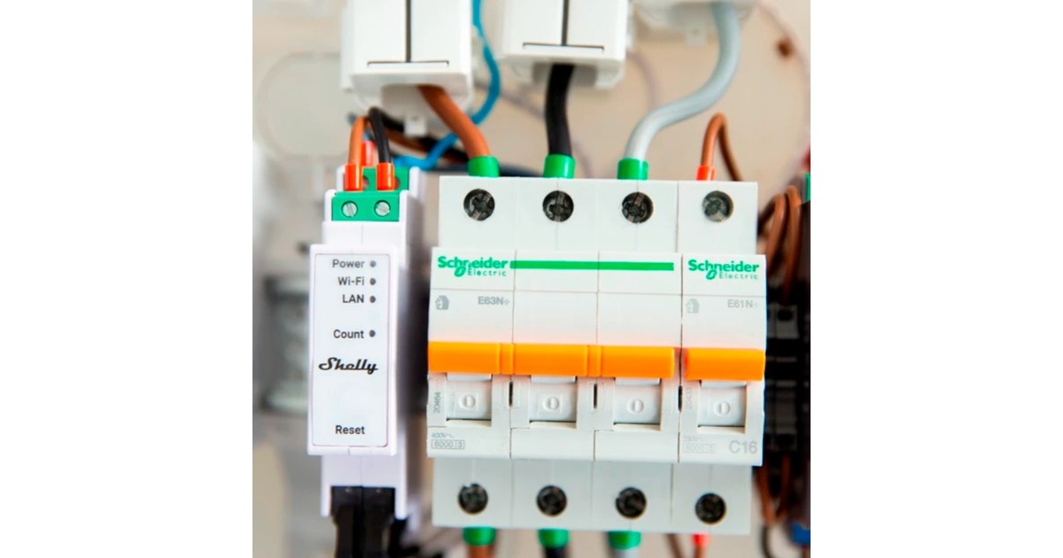 Shelly Pro 3EM-PV INSTALLATION-, Messgerät(0% MWST)