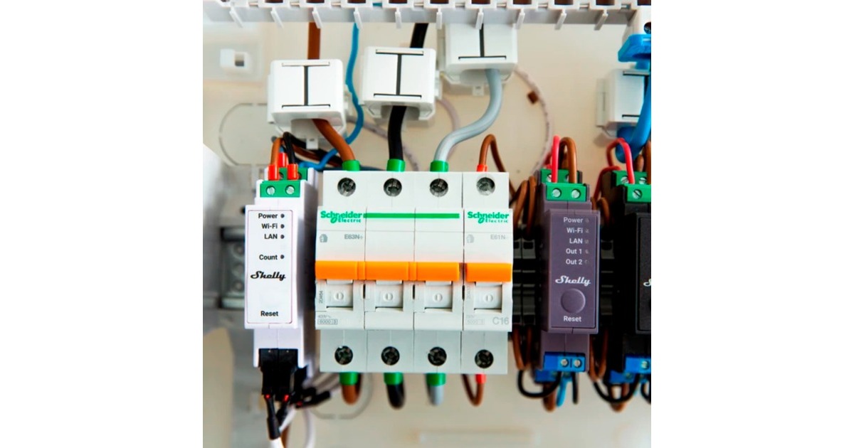 Shelly Pro 3EM-PV INSTALLATION-, Messgerät(0% MWST)