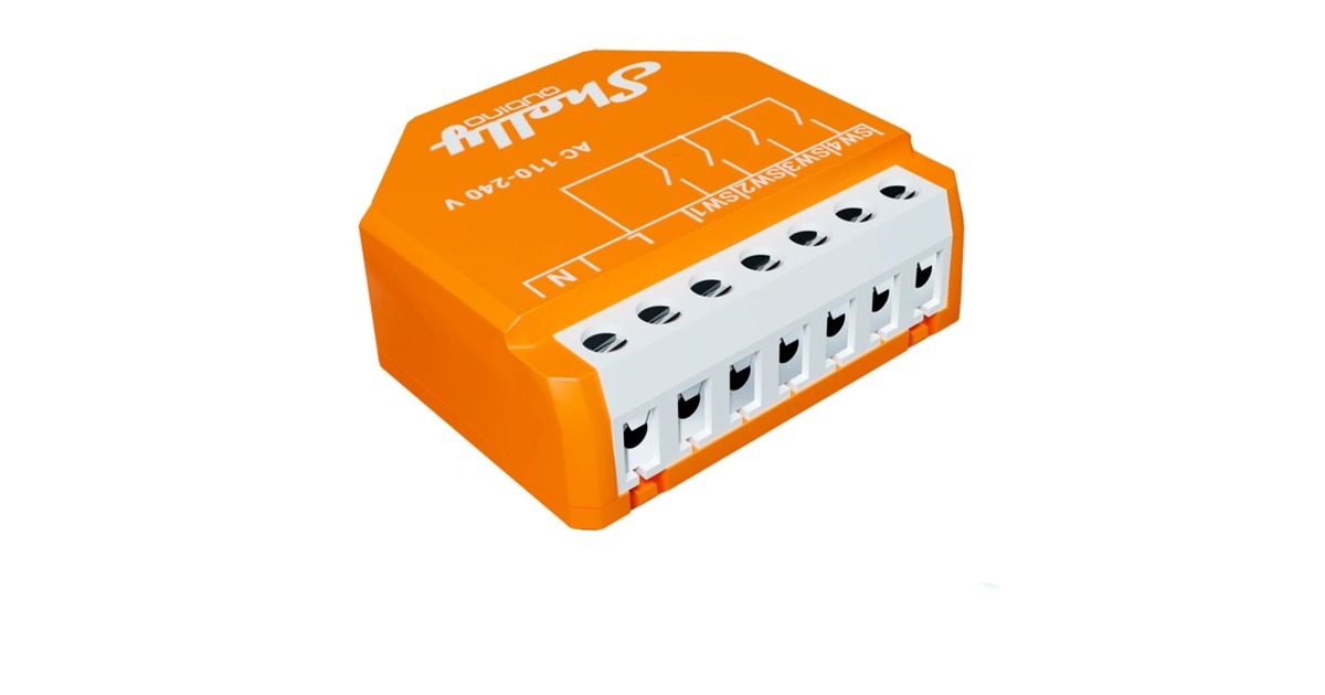 Shelly Qubino Wave i4, Schalter(orange)