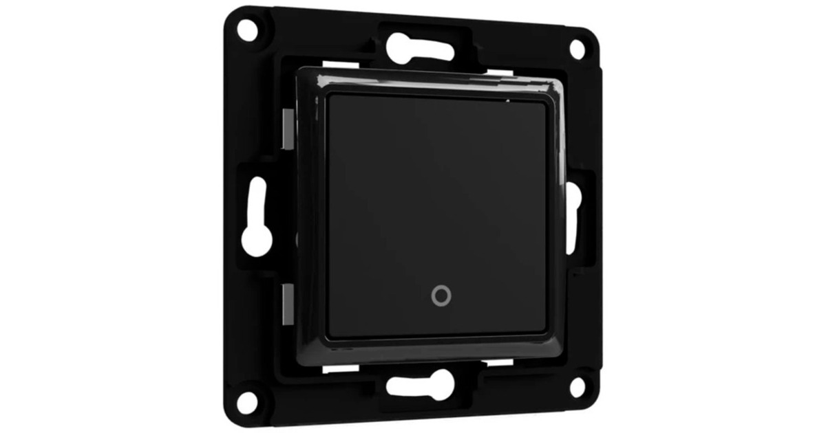 Shelly Wall Switch 1, Taster(schwarz)