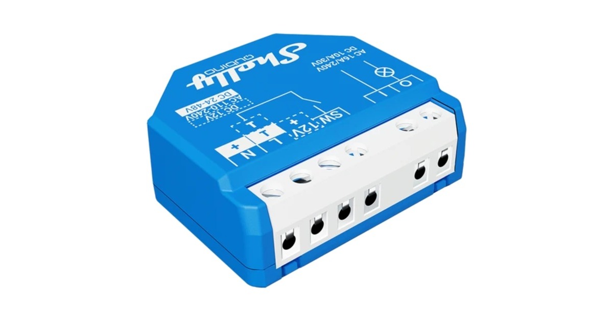 Shelly Wave 1, Relais(blau, ein Kanal)