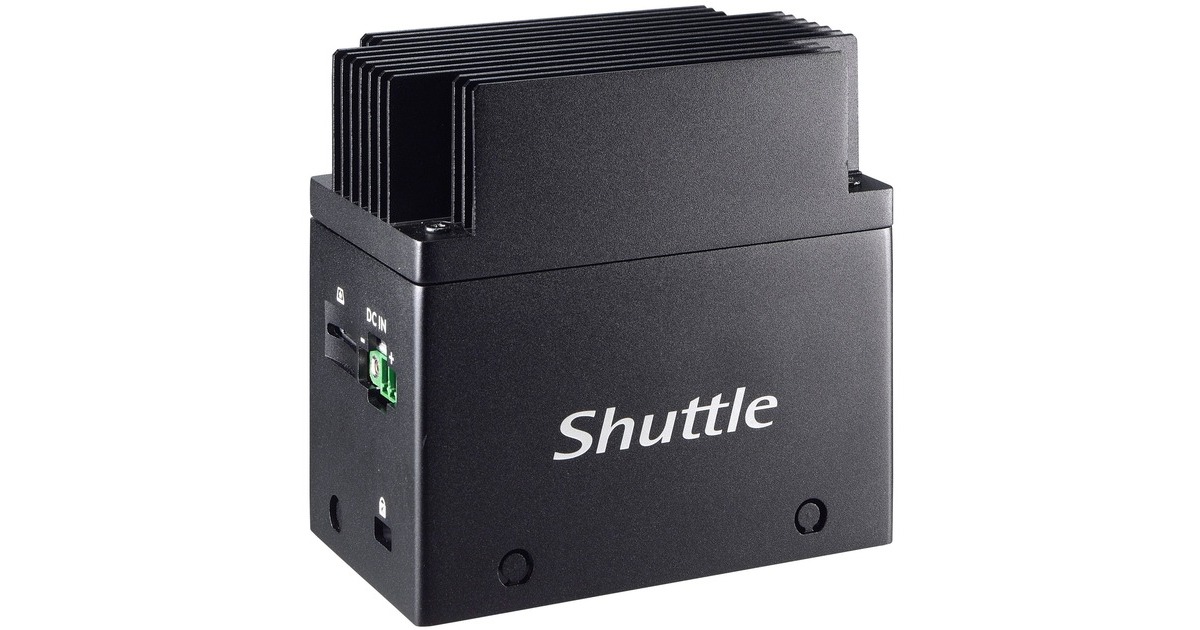 Shuttle Edge EN01J4, Mini-PC(schwarz, ohne Betriebssystem)