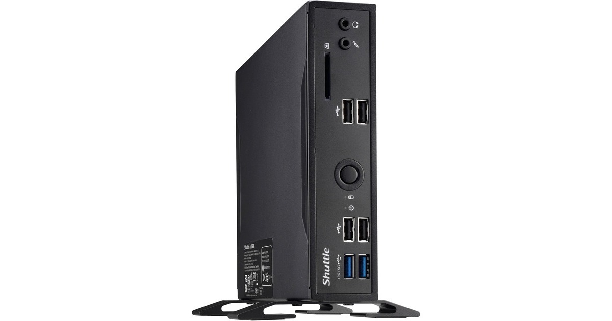 Shuttle POS DS200, Mini-PC(schwarz, ohne Betriebssystem)