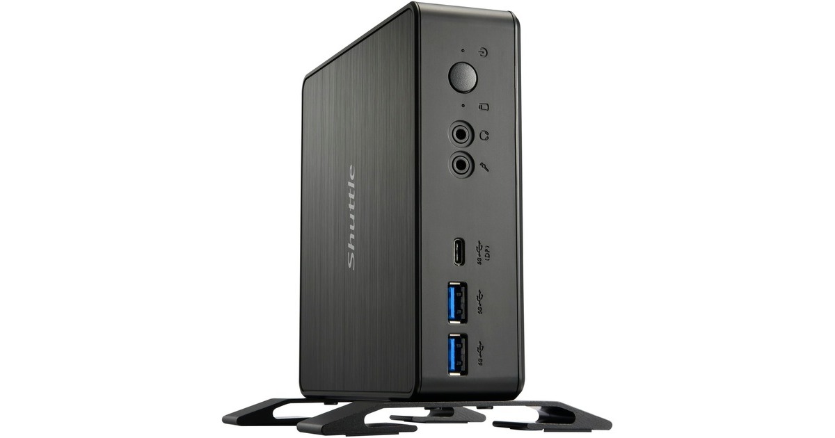 Shuttle XPC nano NC40U3, Barebone(schwarz, ohne Betriebssystem)