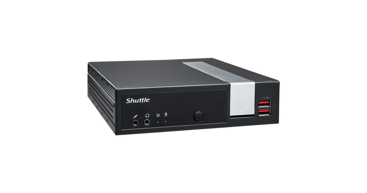 Shuttle XPC slim DL20NV2, Barebone(schwarz, ohne Betriebssystem)