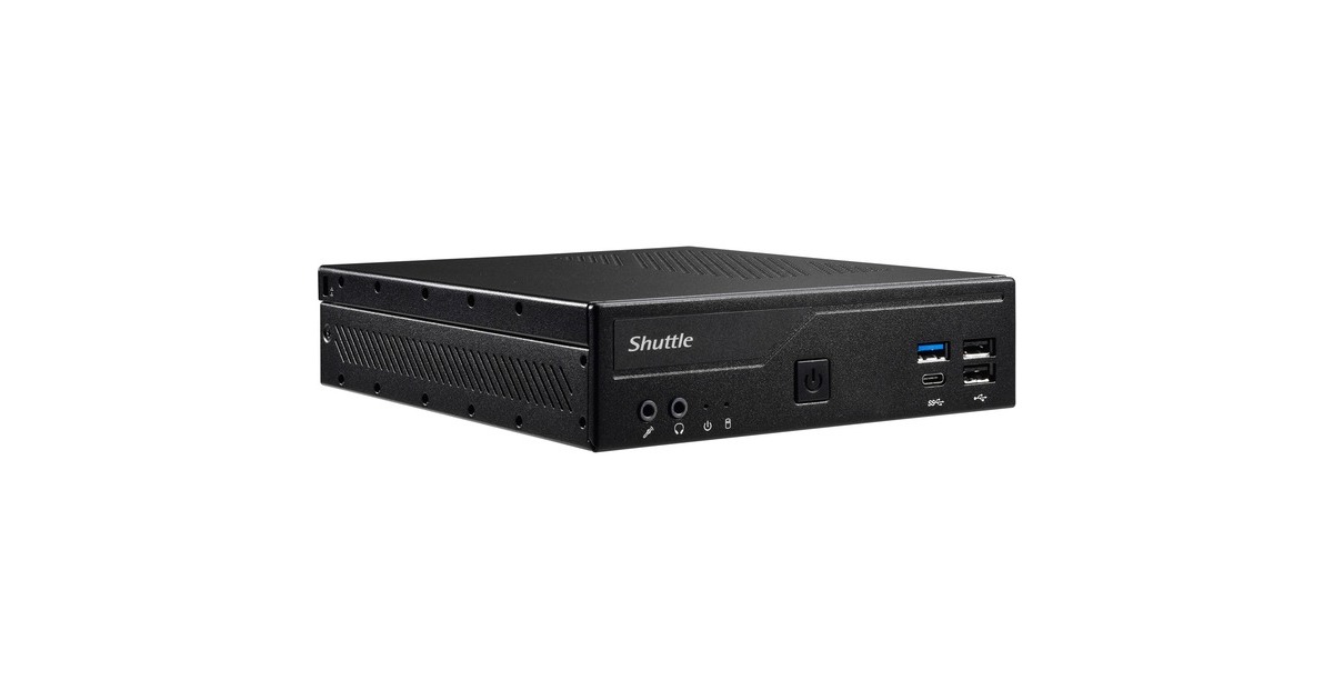 Shuttle XPC slim H610S, Barebone(schwarz, ohne Betriebssystem)