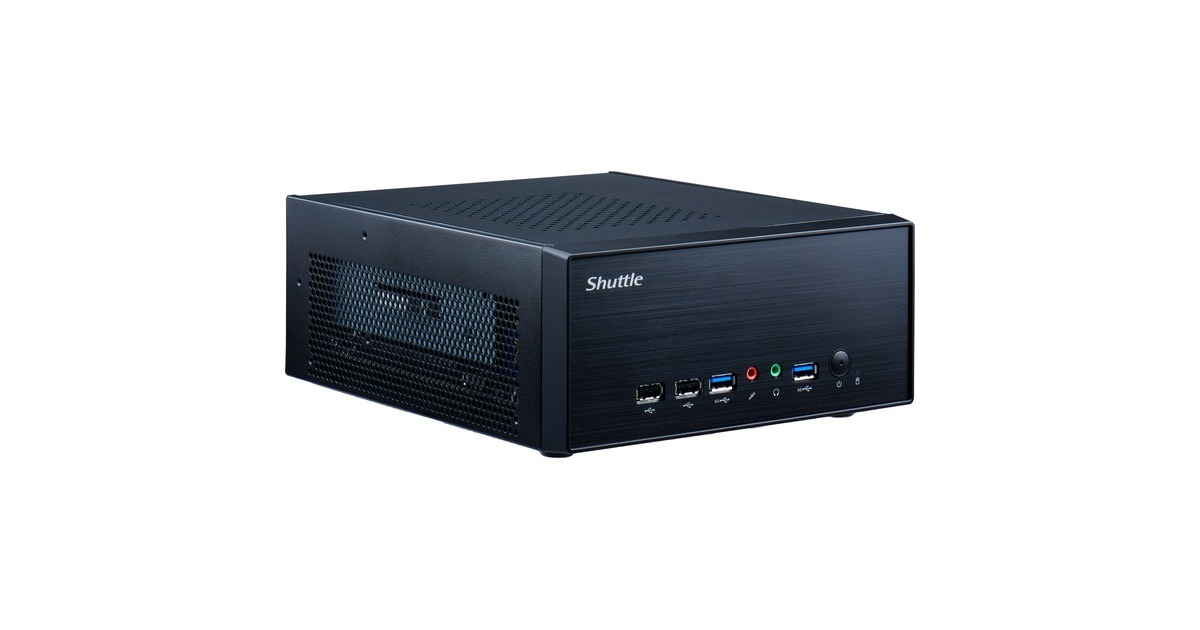 Shuttle XPC slim XH510G2, Barebone(schwarz, ohne Betriebssystem)