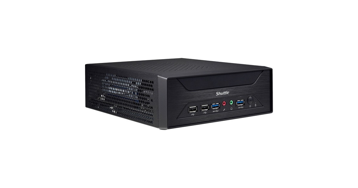 Shuttle XPC slim XH510G, Barebone(schwarz, ohne Betriebssystem)