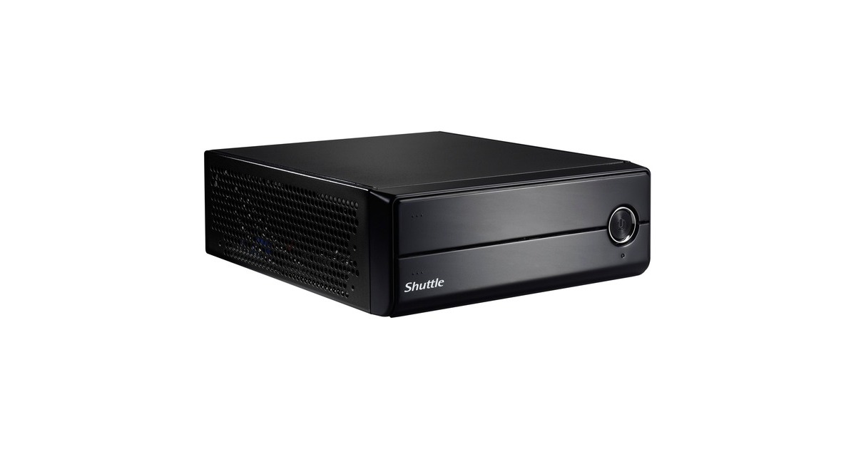 Shuttle XPC slim XH610V, Barebone(schwarz, ohne Betriebssystem)
