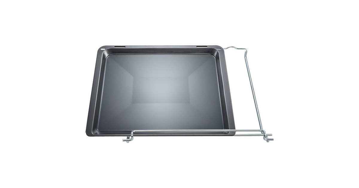 Siemens Backblech emailliert HZ541600(dunkelgrau, seitlich ausziehbar)