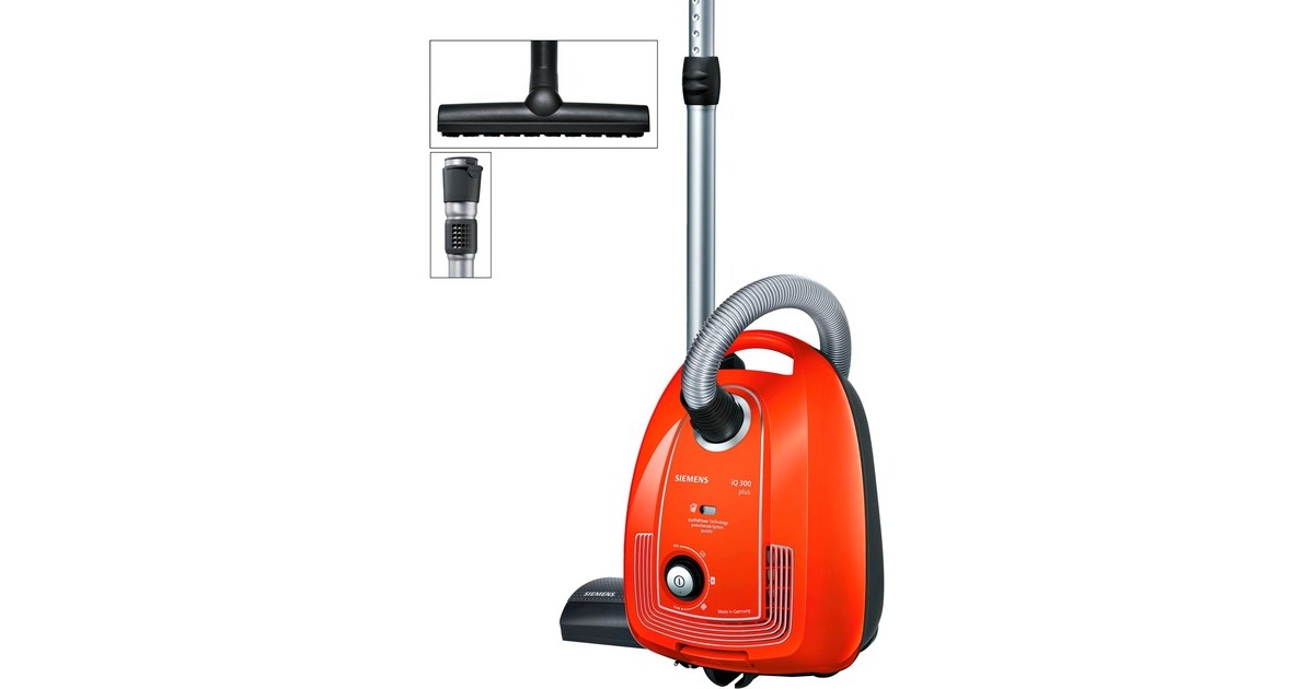 Siemens Bodens VSP3AAAA, Bodenstaubsauger(rot, iQ300 Plus)