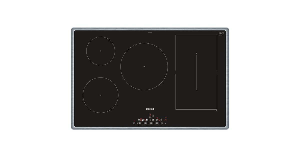 Siemens ED845FWB5E iQ500, Autarkes Kochfeld(schwarz/edelstahl, Home Connect) Siemens ED845FWB5E iQ500, Autarkes Kochfeld(schwarz/edelstahl, Home Connect)