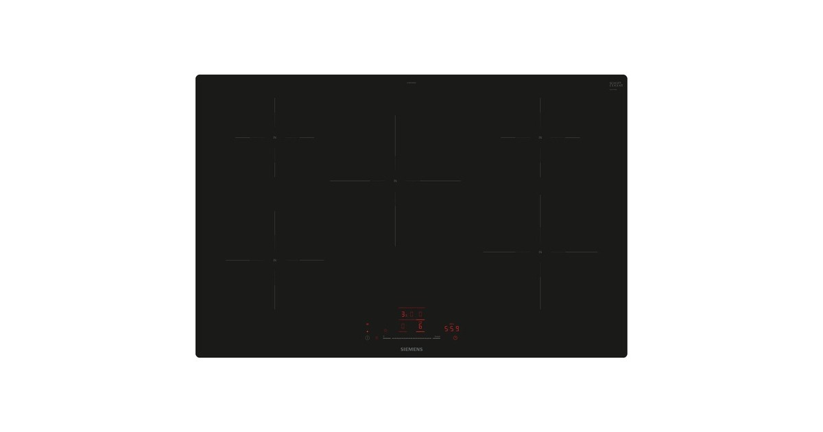 Siemens EH801HVB1E iQ100, Autarkes Kochfeld(schwarz, 80 cm, Home Connect) Siemens EH801HVB1E iQ100, Autarkes Kochfeld(schwarz, 80 cm, Home Connect)