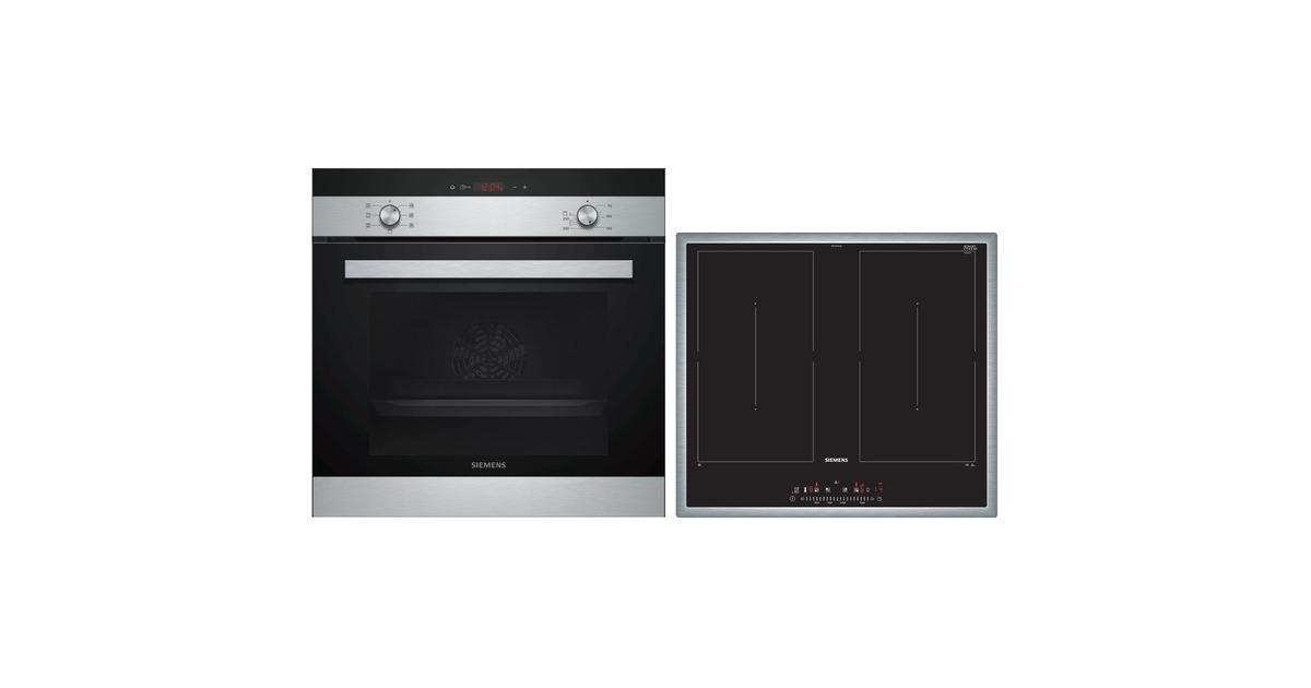 Siemens EQ112DA1ZM, Backofen-Set(edelstahl/schwarz)