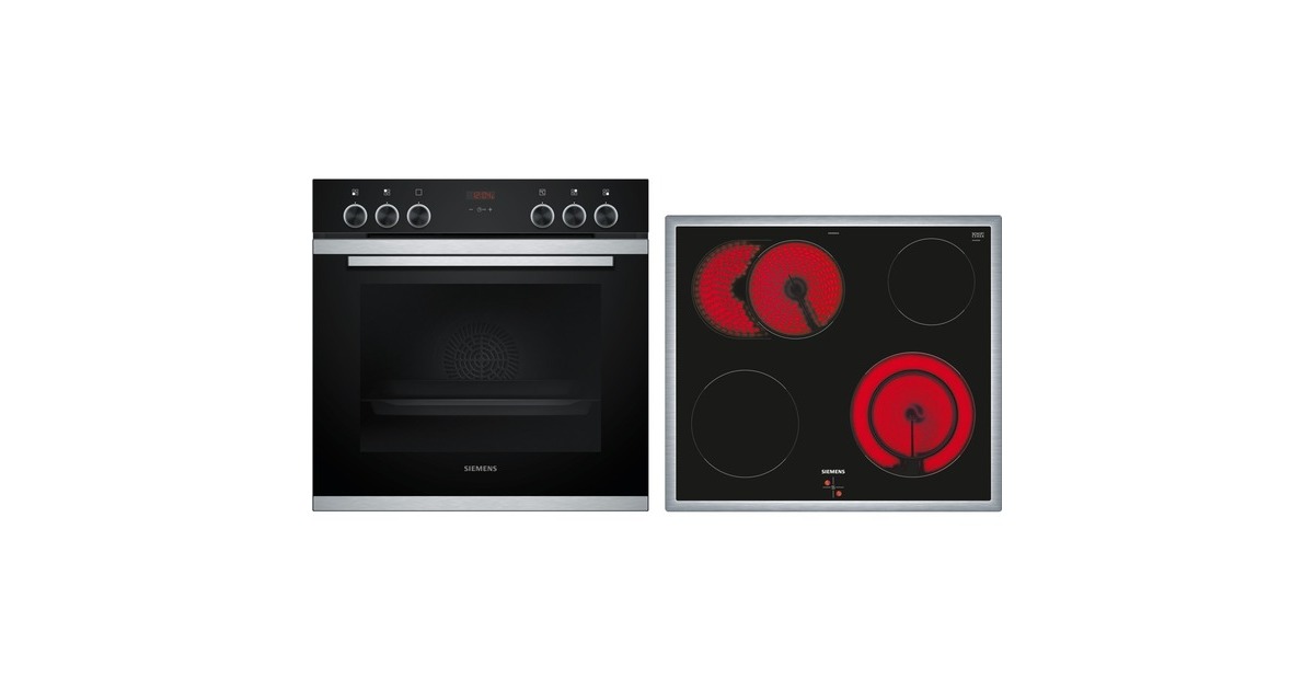 Siemens EQ211KA0ZM, Herdset(schwarz/edelstahl)