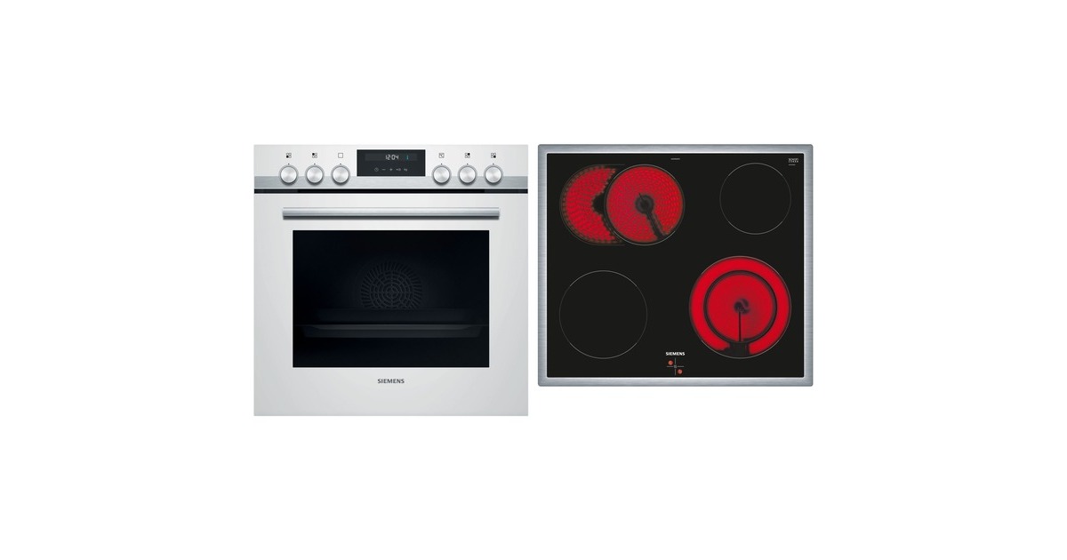 Siemens EQ521KA01W, Herdset(edelstahl/weiß)