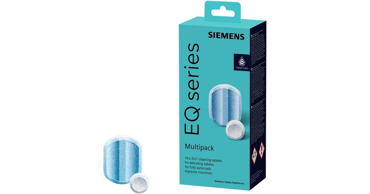 Siemens EQ Multipack Reinigungs- und Entkalkungstabletten TZ80003A