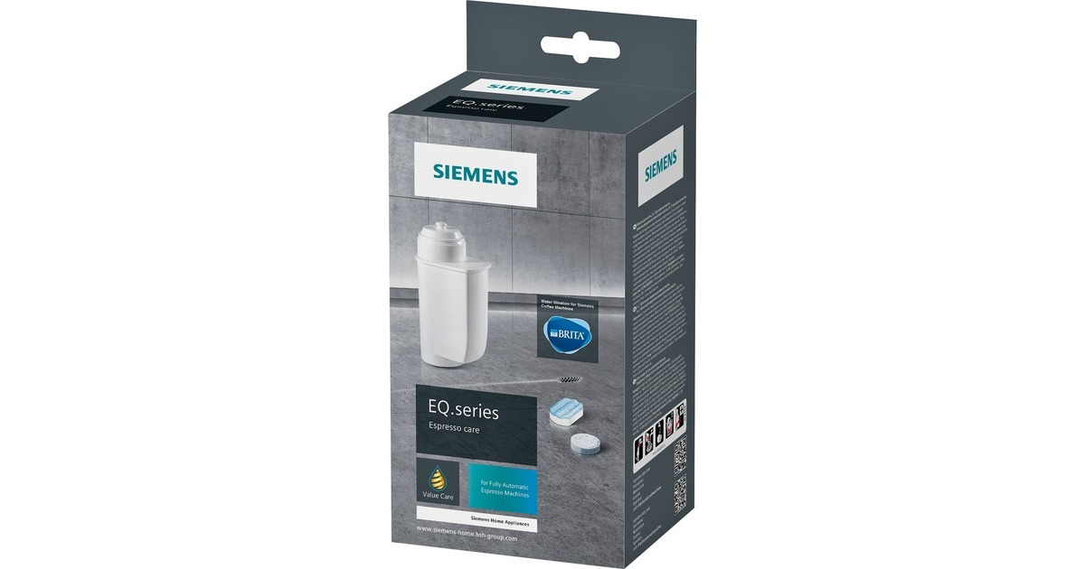 Siemens EQ Pflegeset TZ80004A, Reinigungstabletten(mit Wasserfilter)