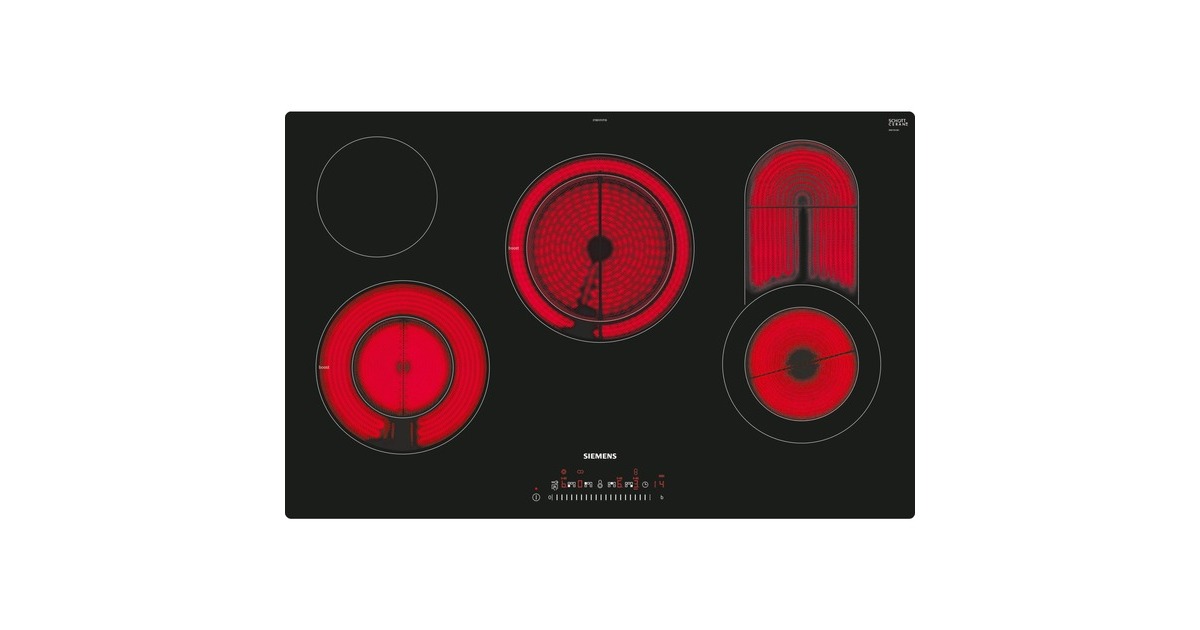 Siemens ET801FCP1D, iQ300, Autarkes Kochfeld(schwarz, 80cm)