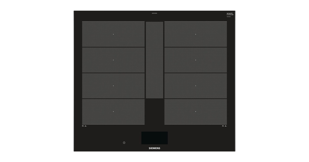 Siemens EX675JYW1E iQ700, Autarkes Kochfeld(schwarz, Home Connect)
