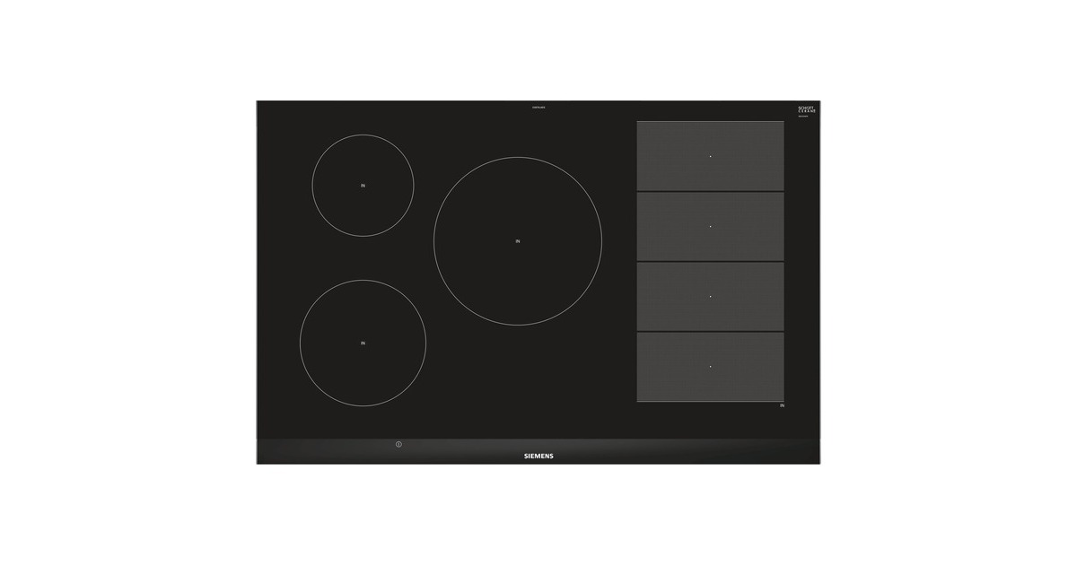 Siemens EX875LVC1E iQ700, Autarkes Kochfeld(schwarz/aluminium, Home Connect)