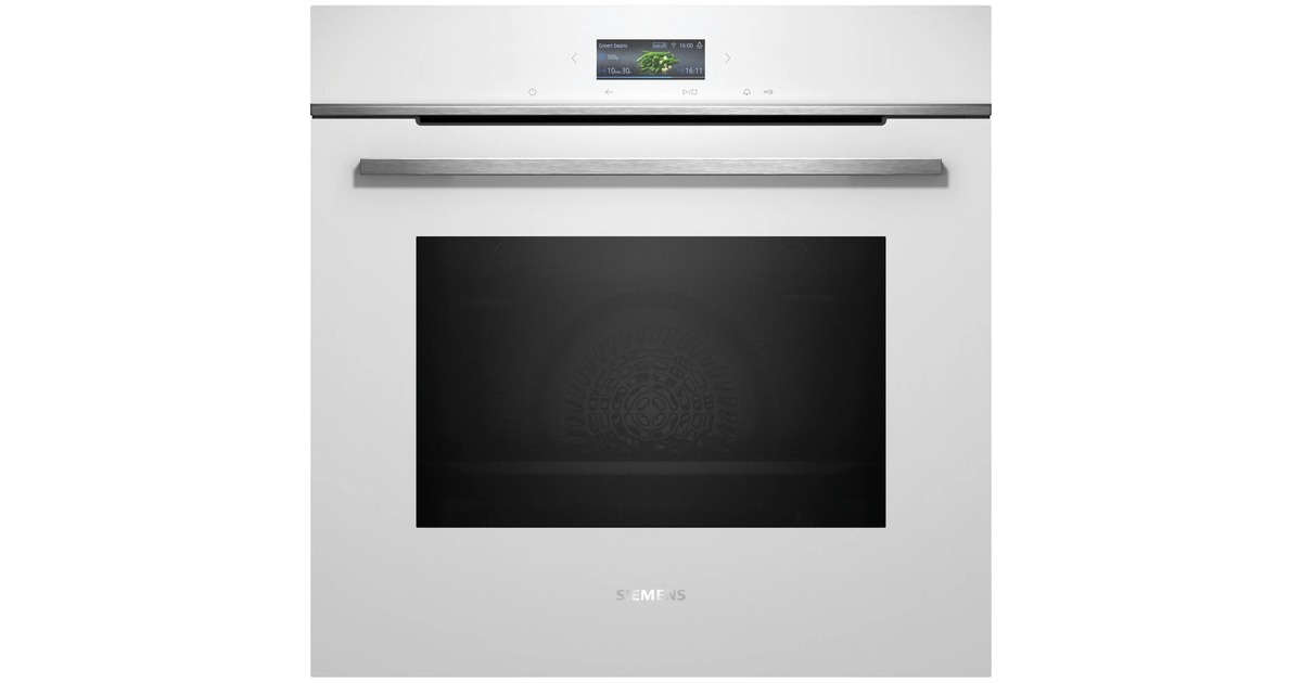 Siemens HB734G1W1 IQ700, Backofen(weiß/edelstahl, 60 cm)