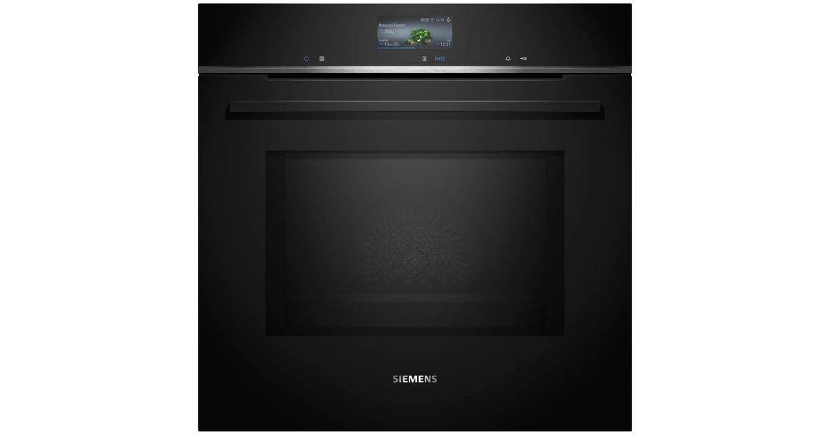Siemens HM736GAB1 IQ700, Backofen(schwarz, mit Mikrowellenfunktion, 60 cm, Home Connect)