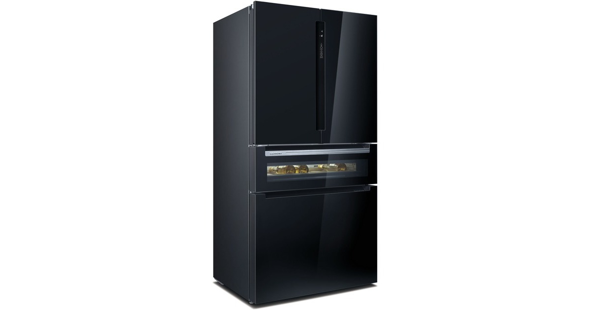 Siemens KF96RSBEA iQ700, French Door(schwarz)