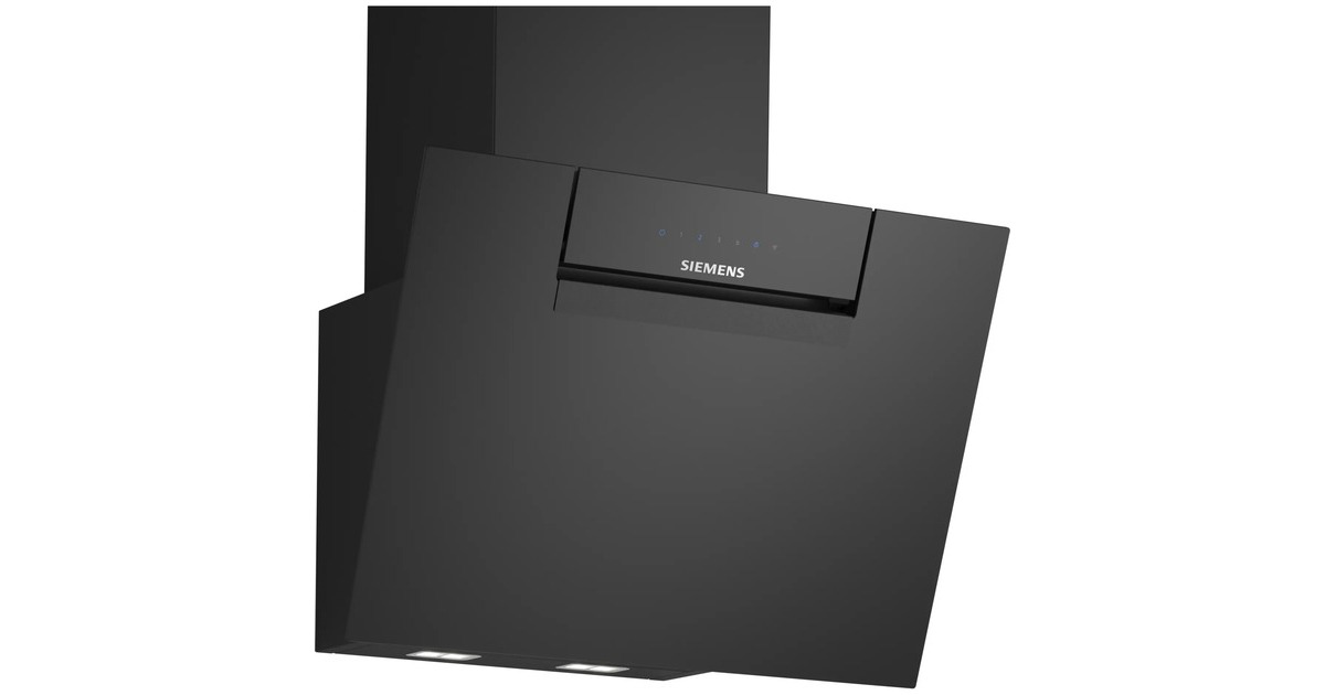 Siemens LC67KFN60 iQ300, Dunstabzugshaube(schwarz, 60 cm, Home Connect)