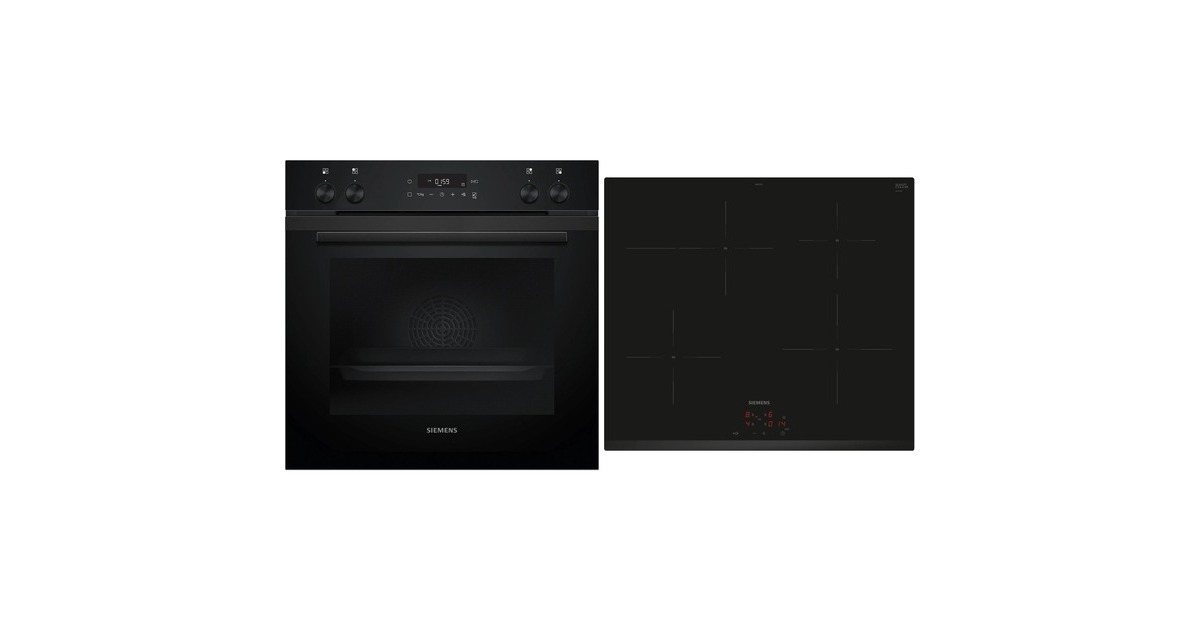 Siemens PQ211IAAB, Herdset(schwarz, 60 cm) Siemens PQ211IAAB, Herdset(schwarz, 60 cm)
