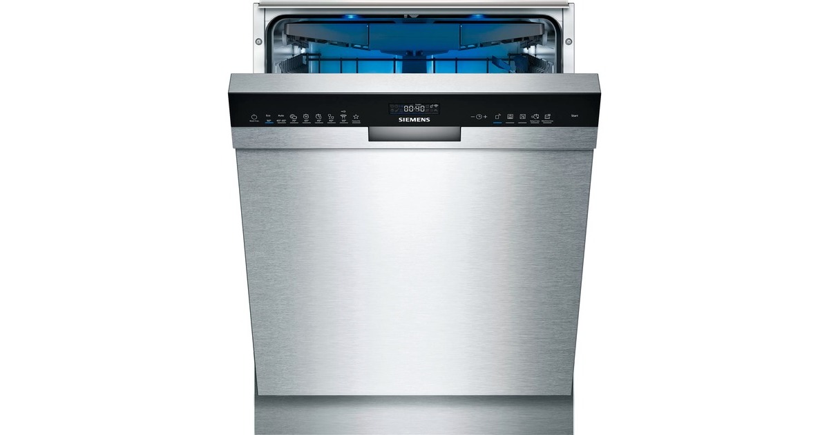 Siemens SN45ES57CE iQ500, Spülmaschine(edelstahl/schwarz, Home Connect)