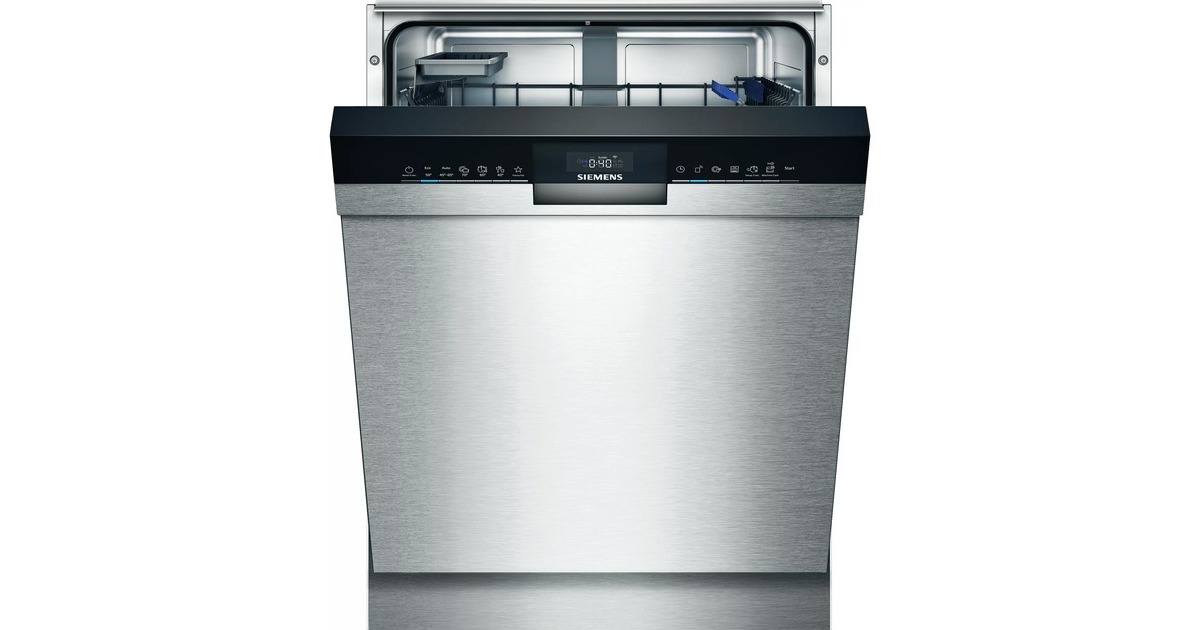 Siemens SN45ZS03AE iQ500, Spülmaschine(edelstahl/schwarz, Home Connect)