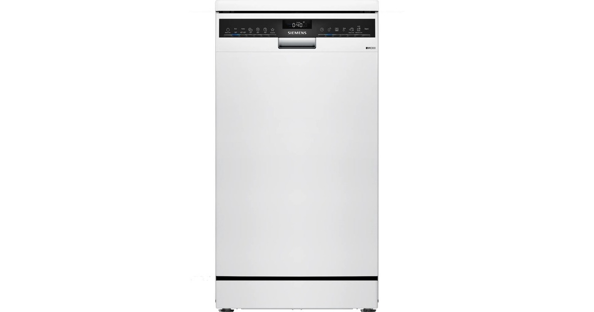 Siemens SR23EW24KE IQ300, Spülmaschine(weiß, 45 cm, Home Connect)