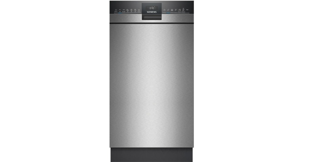 Siemens SR43ES24KE IQ300, Spülmaschine(edelstahl, 45 cm, Home Connect)