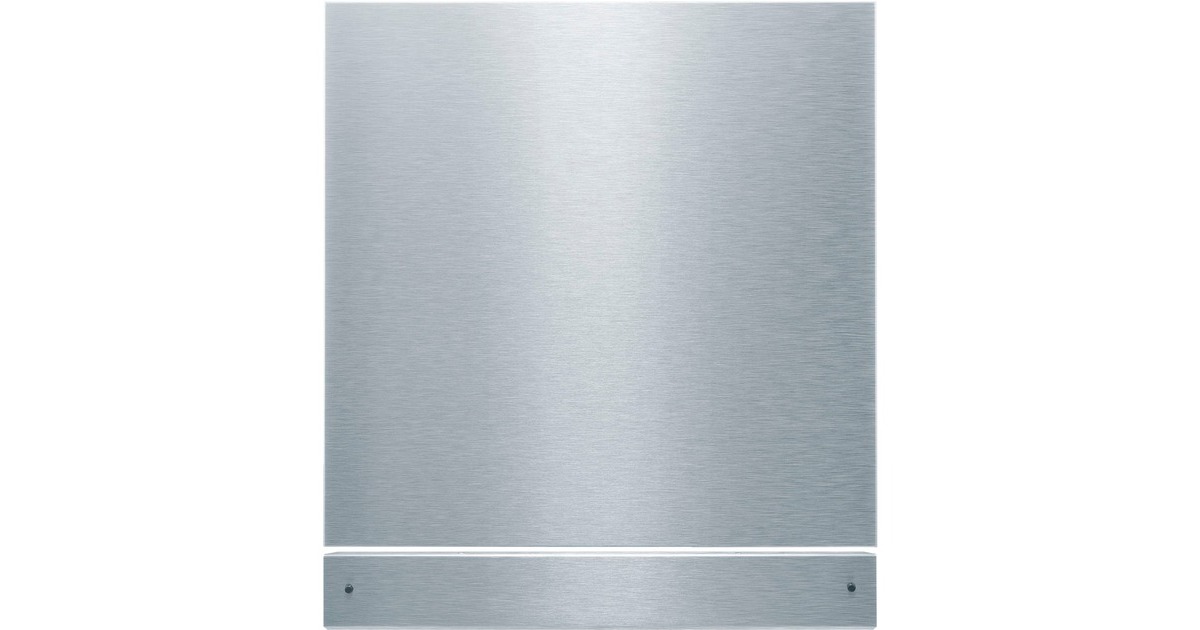 Siemens Sockelverkleidung mit Tür Niro SZ73125, Türverkleidung(silber, Sonderzubehör für Geschirrspüler)