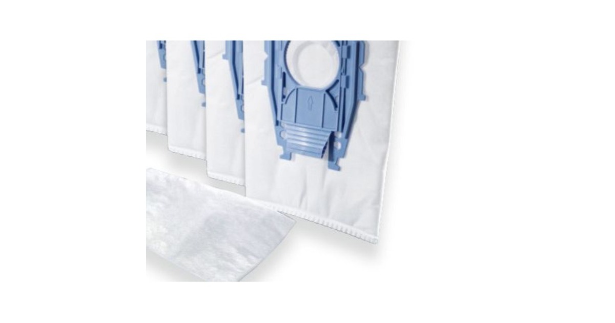 Siemens Staubsaugerbeutel MegaAir SuperTEX VZ123FP (12+3) Typ P(12 Stück +3 Micro-Hygienefilter)