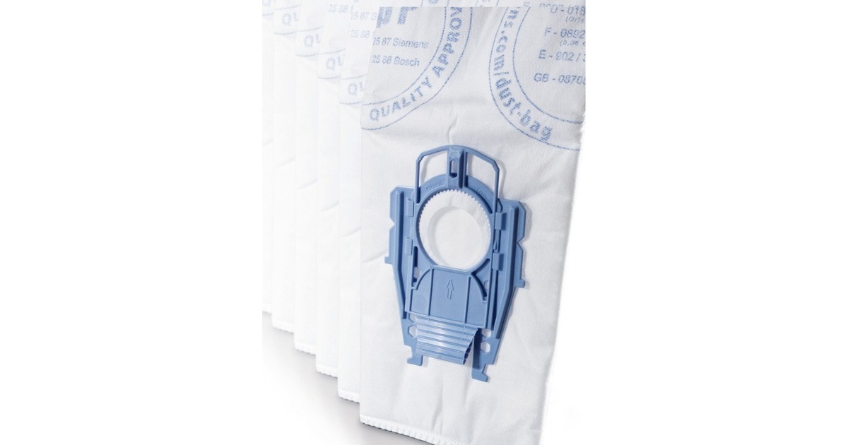 Siemens Staubsaugerbeutel MegaAir SuperTEX VZ123FP (12+3) Typ P(12 Stück +3 Micro-Hygienefilter)
