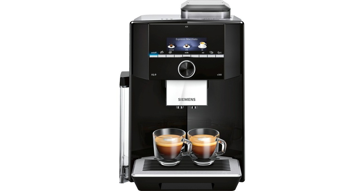 Siemens TI923509DE EQ.9 s300, Vollautomat(schwarz/silber, Outlet)