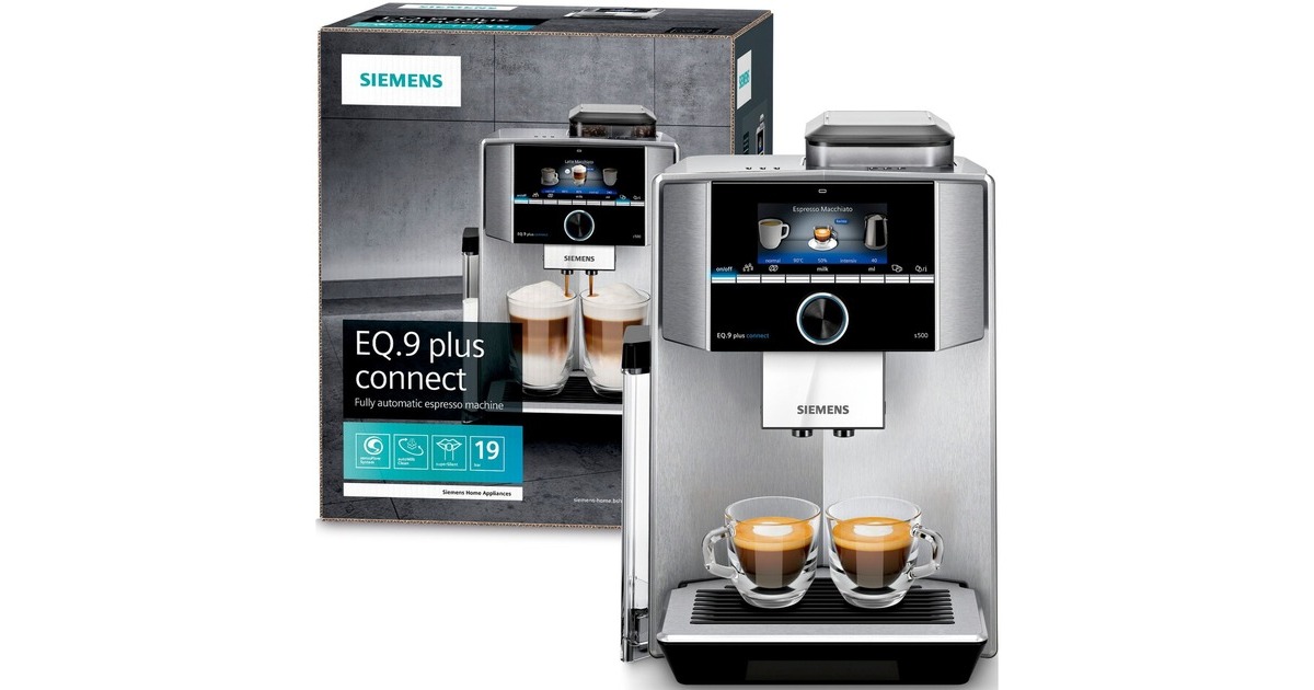 Siemens TI9558X1DE EQ.9 plus connect s500, Vollautomat(edelstahl)