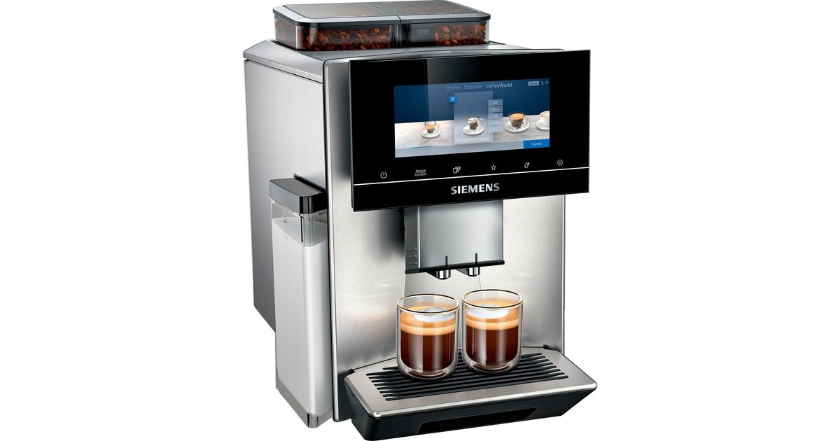 Siemens TQ907D03 EQ.900, Vollautomat(edelstahl/schwarz)