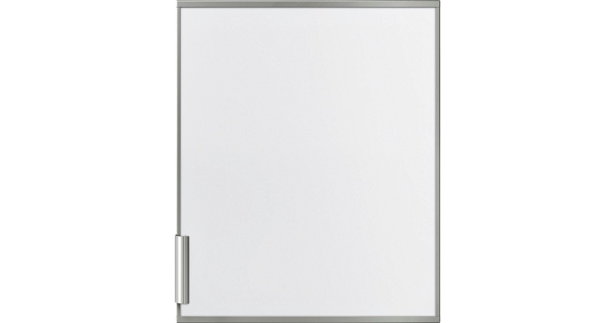 Siemens Türfront mit Alu-Dekorrahm KF10ZAX0, Türverkleidung(weiß/aluminium)