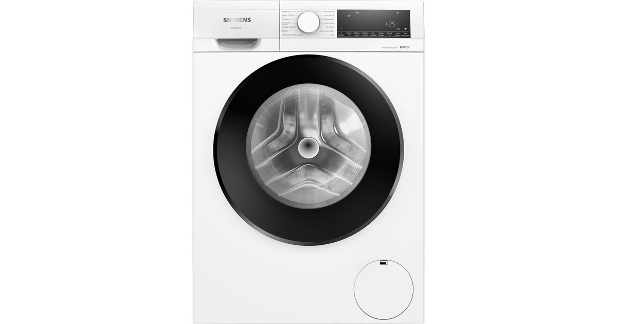 Siemens WG34G2070 iQ500, Waschmaschine(weiß/schwarz, 60 cm)