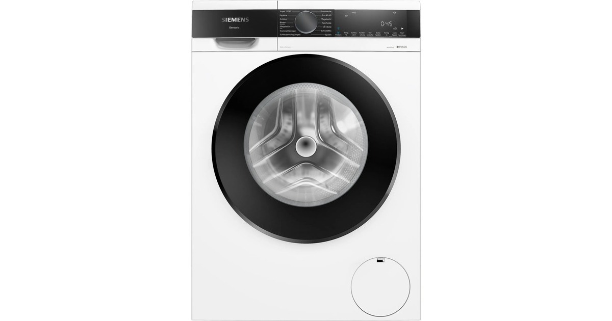 Siemens WG44G2140 iQ500, Waschmaschine(weiß/schwarz, 60 cm)