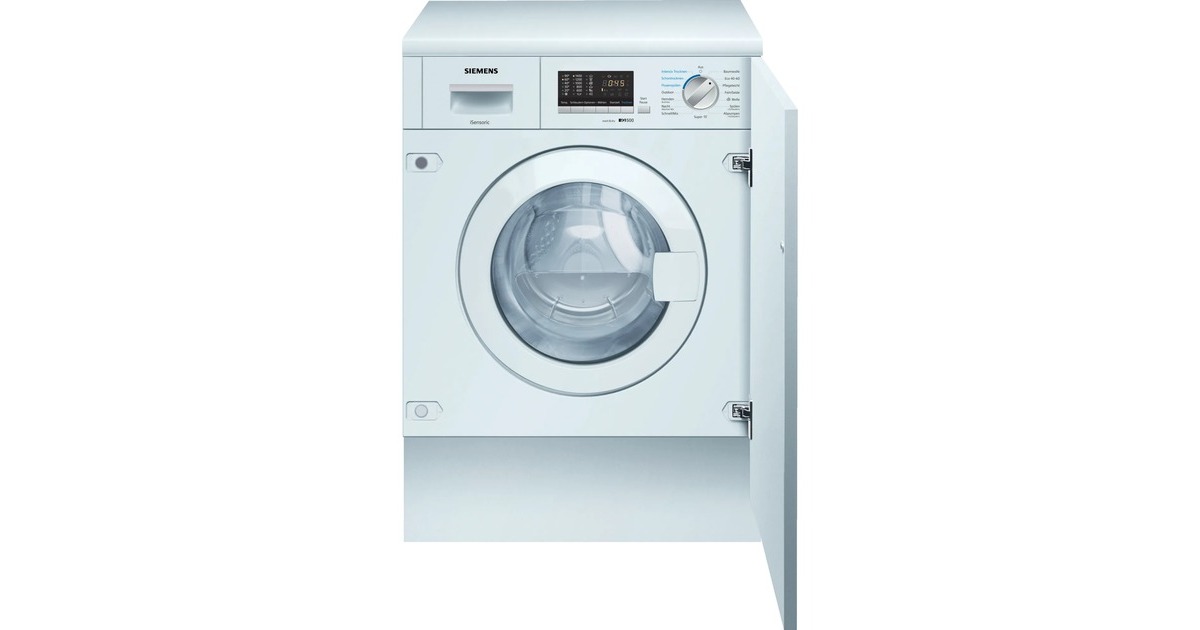 Siemens WK14D543 iQ500, Waschtrockner(weiß, 60 cm)