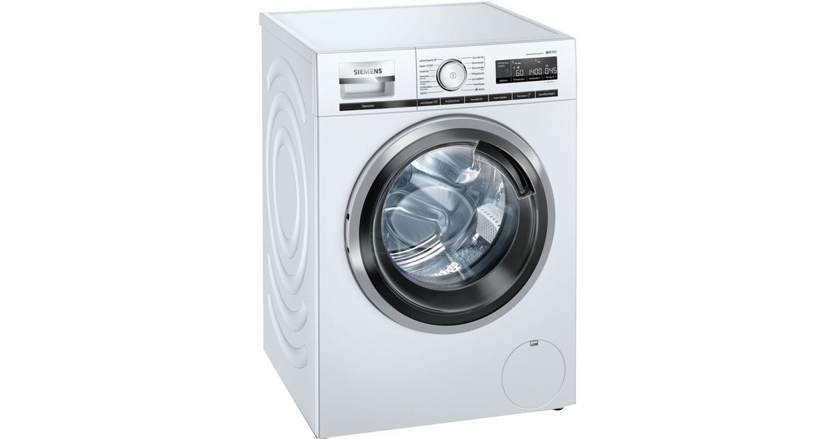 Siemens WM14XM42 iQ700, Waschmaschine(weiß, Home Connect)