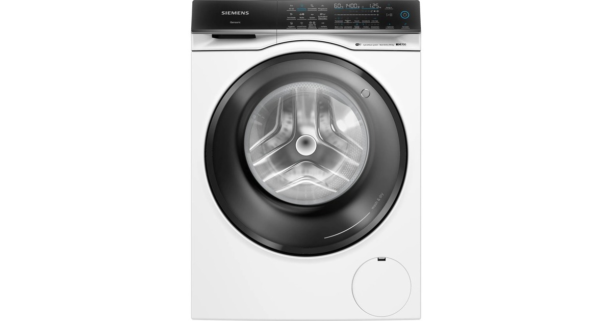 Siemens WN54C2070 iQ700, Waschtrockner(weiß/schwarz)